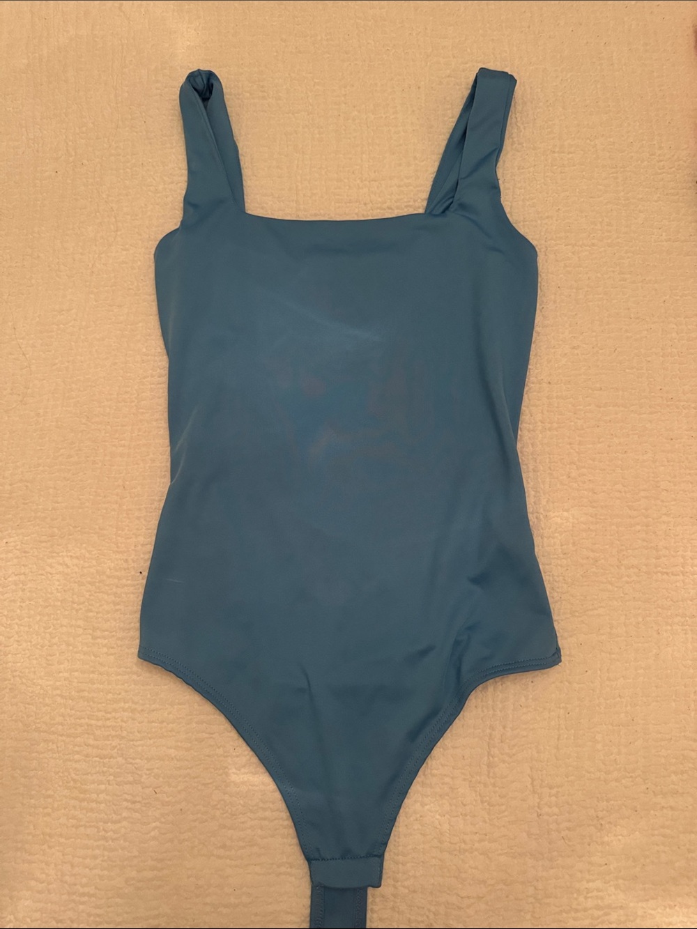 Light blue Bodysuit - Square Neck